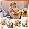 Capybara Plush, 2 Pcs Capybara Plush, Cuddly Toy with Toast