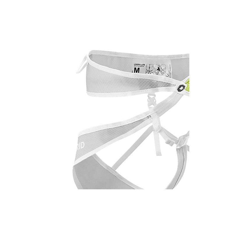 EDELRID Loopo Lite II Climbing Harness, Light Grey, Size: S