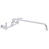 DuraSteel Commercial Kitchen Sink Faucet - No Lead 8" Center