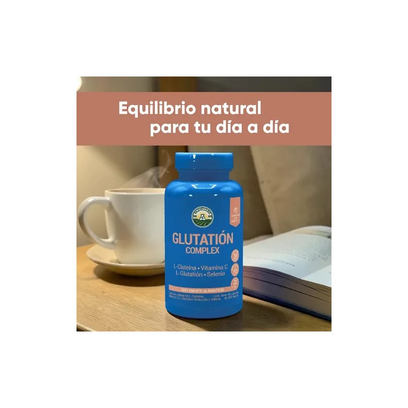 Glutatión Complex Pasiguaro Liposomal L-Glutathione Supplement with Cysteine, Vitamin C