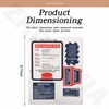 ZHONGXIA 8N5052 Mylar Decal Set Compatible with Fo - rd