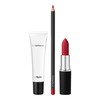 MAC Claim to Flame Lip Trio, Ruby Woo, 3 Piece