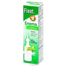 Fleet Laxative Saline Enema for Constipation, 4.5 fl oz (48 Pack)