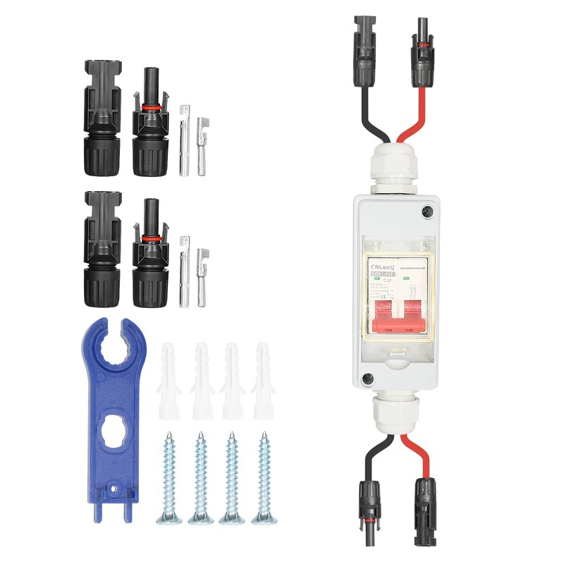 Jadeshay Photovoltaic DC Isolator Switch, 500 V 32 A Circuit