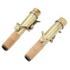 2Pcs Saxophone Neck Metal Straight Curved Accessory Replacement Set Kit