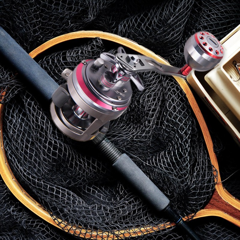 1Pc Durable Metal Handle Part Accessory for Abu Round Baitcast