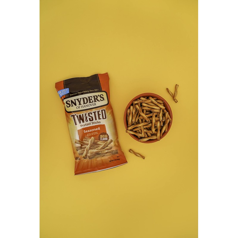 Snyder's Seasoned Twists 12oz (Pack of 2)