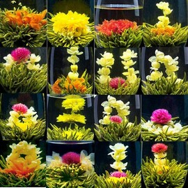 130g Herbal Tea Organic Flower Tea 16 Kinds of Handmade Blooming Flower Tea