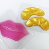 40 Pairs 24K Gold Eye Masks & Lip Masks, Crystal