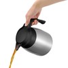 Thermos TTB-1000 SBK Stainless Pot, 33.8 oz (1 L), Stainless