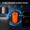 EWEADN X23Pro Wireless Gaming Mouse, 59g Ultra-Lightweight, 800mAh Rechargeable Mouse,