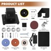 Mini Bench Grinder Polisher Machine Small Disc Sander with Sanding