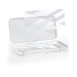 Clear Protective Case for New 2DS LL | Top and Bottom Separate PC Hard Shell + 2 Protective Film + Installation Tool Included | All-in-One Protection Set | Specially Designed for 2DS LL