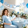 Greenery Baby Shower Plates Napkin Blue Baby Boy Party Tableware