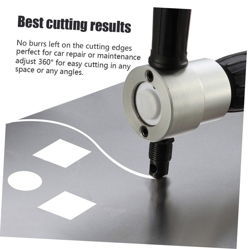 DOITOOL 1pc Double Head Metal Nibbler Cutter Sheet Metal Cutter