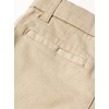OshKosh B'Gosh Girls' Slim Uniform Pant, Light Khaki, 6-6X