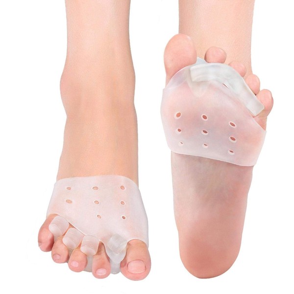 2 Pairs Toe Separators, Correct Bunions and Restore Toes to Their Original Shape, Bunion Corrector Toe Spacer Toe Straightener Toe Stretcher, Big Toe Correctors