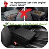 SDPVorn Armrest Cover for Toyota Tacoma Center Console Pad with