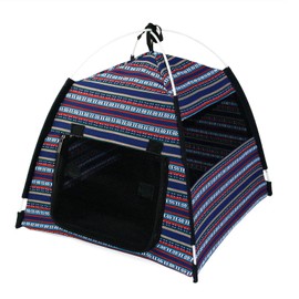 Portable Pet Tent, PopUp Pet Tent for Dogs, Cats, Puppy, Kittens, Small Animals. Foldable Collapsible Indoor Outdoor Travel Camping Waterproof Base