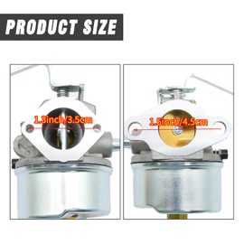 JUUDDENPARTS E-45520E Carburetor Kit, Replacement for Suffolk Qualcast Classic 30S 35S 43S Cylinder Lawnmower, Replacement for Tecumseh Engine, Replaces AQ148 E-45020B 992041 RJ19LM