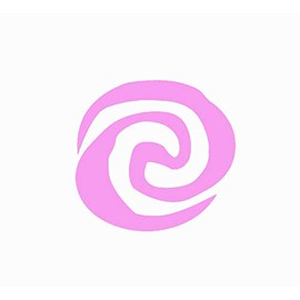Swirl Pacific Ocean Meaning Moana CCI Decal Vinyl Sticker|Cars Trucks Vans Walls Laptop|Pink|5.5 x 5.25 in|CCI2274