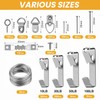 mosiller 246Pcs Picture Hanging Kit - Picture Hangers Assorted Kit