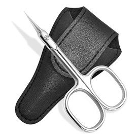 CGBE Tijeras Para Cutículas De Hoja Curva Extrafina, Tijeras De Manicura Súper Delgadas Para Cutículas, Tijeras Pequeñas Profesionales Con Punta Puntiaguda Precisa Para El Cuidado Personal