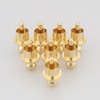 16Pcs Gold Plated RCA Caps Plug Short-Circuit Shielding Socket Protect