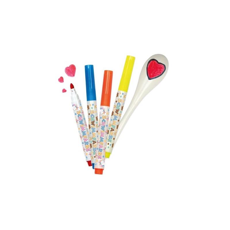 Lutz Mauder Swimming Paint, 8 Colours, Magic Water Paint, Water