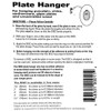 Flatirons Disc - Invisible English Disc - Adhesive Plate Hanger