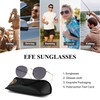 EFE Retro Round Circle Polarised Sunglasses for Women Men UV400