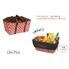 レジかご ライフプラス エコレジ ドット レッド 20L M-12453