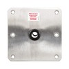 Attwood SP-67739-T Lock’N-Pin ¾-Inch Pin Base — 7x7-Inch Base, Threaded,