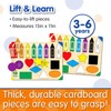 The Learning Journey: Lift & Learn Puzzle Colors & Shapes