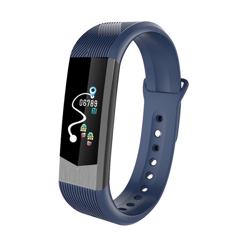 Business Fashion Color Screen Smart Bracelet Pedometer Heart Rate Monitoring