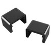 Hood Rest Bumper Bushing Channel Slide on 2 Pack Compatible