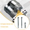 Wllead LS Engine Starter Bolt Kit Compatible with All GM