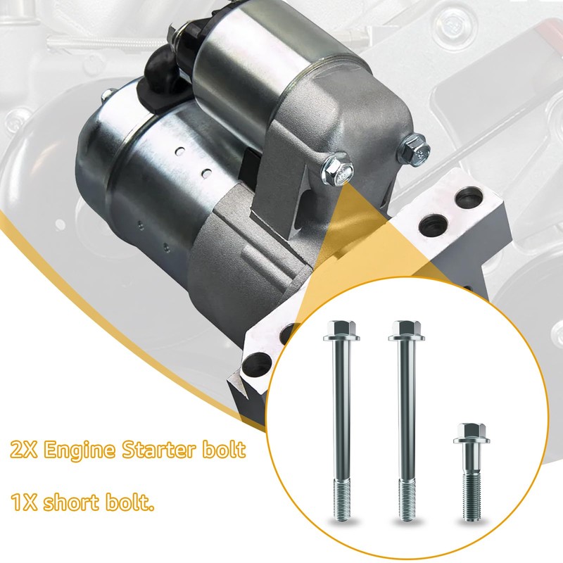 Wllead LS Engine Starter Bolt Kit Compatible with All GM