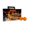Nitro Crossfire 45 Golf Balls, 45- Pack - Orange
