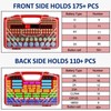 Battery Organizer Storage Holder Box Case with Tester, New Ultra-Large