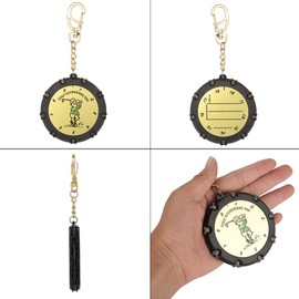 Golf Score Counter Golf Stroke Counter with Numbers Clip Easy to Install 18 Hole Design Keychain Accessory