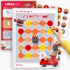 Toddler Potty Training Sticker Chart for Boys - Fire Engine