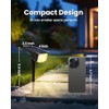 Luces solares exteriores AUDERWIN 9169 – 6 focos compactos IP65,