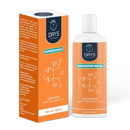 Generic 7 DAY Cantharidine Oil for hair | Control Hair Fall | Reduce Dandruff | Hair Growth Oil | | Made in India | Multi-Purpose Hair Growth Oil/Serum For Complete Hair Treatment with Argan, Bhringraj, Hibiscus, Sesame,Amla,Sweet Almond, Olive and more. (100 ml), 3.38 Fl Oz