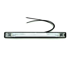 White LED Front Outline Light, Marker Light, Position Light for Trucks, Cars, Trailers, Caravans etc.