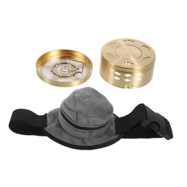 Gatuida Portable Moxibustion Box with Burners Smokeless Design Velvet Cloth Cover for Body Moxibustion Therapy for Go Heat Therapy and Relaxation