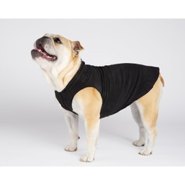 Gold Paw Series Stretch Fleece Pullover Sweater for Dogs - Hunter Green (Size 12)