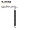 DTGN 2x16x200mm(WxODxL) Extension Spring - 2Pack - Good for Home