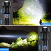 MILAOSHU Rechargeable Flashlights 90000 High Lumens - 2 Pack, Super
