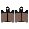 Cyleto Front and Rear Brake Pads for Suzuki AN400 AN